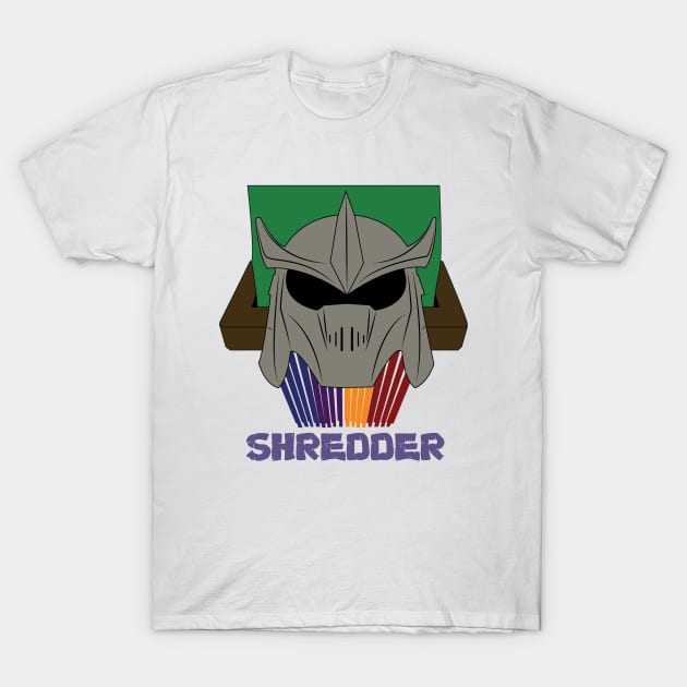 Shredder T-Shirt by 2buck